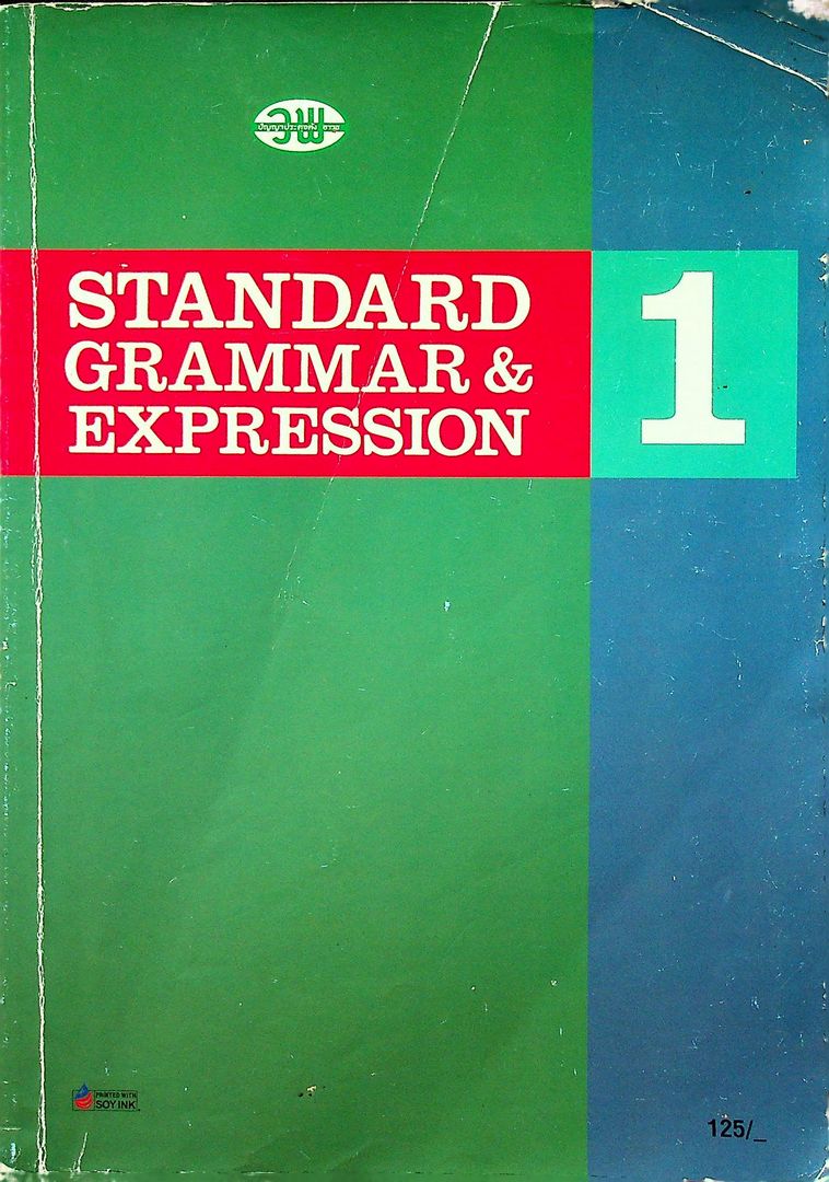 STANDARD GRAMMAR & EXPRESSION 1