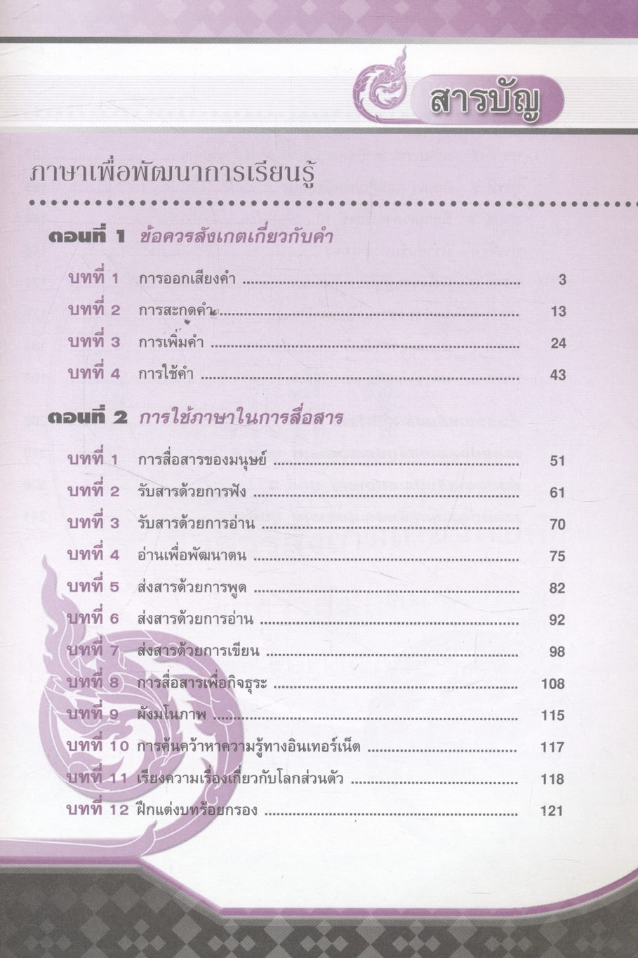 คู่มือเตรียมสอบ ภาษาไทย ม.4 ภาษาเพื่อพัฒนาการเรียนรู้ และ วรรณคดีวิจักษ์