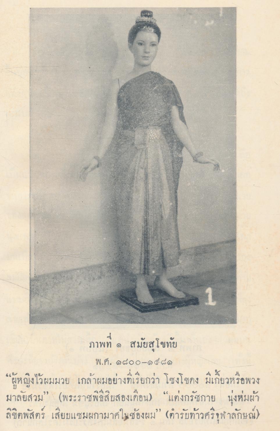 การแต่งกายของไทย