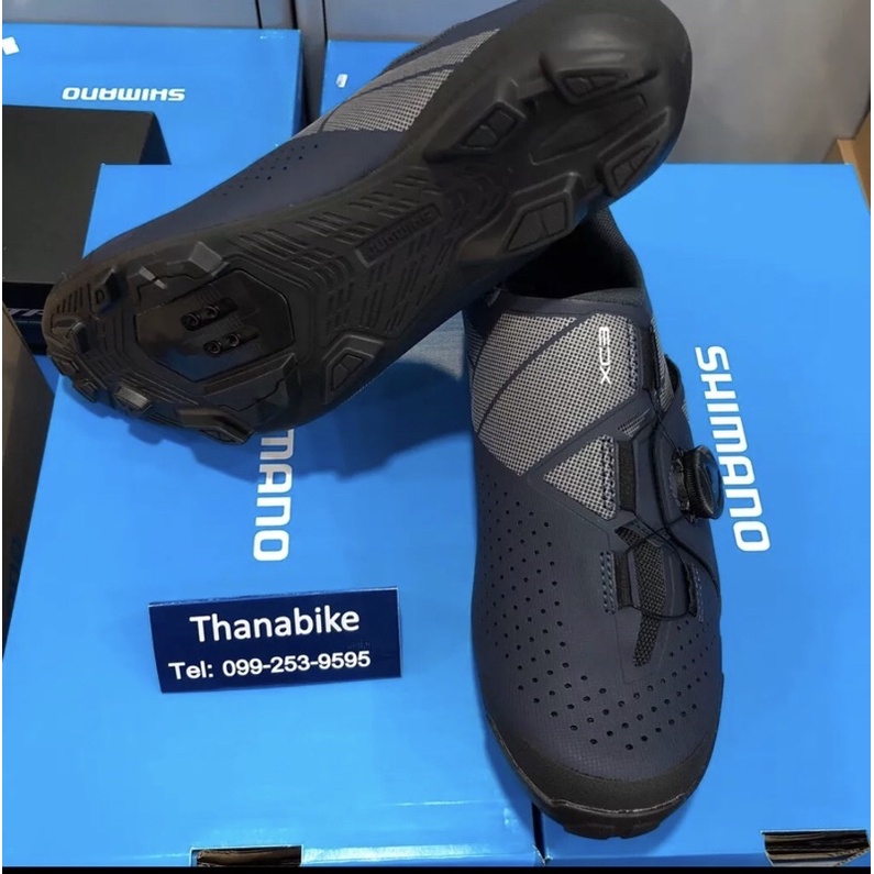 รองเท้าเสือภูเขา Shimano XC3 สีดำมาเพิ่ม ของแท้ แบบหน้ากว้าง Wide Version