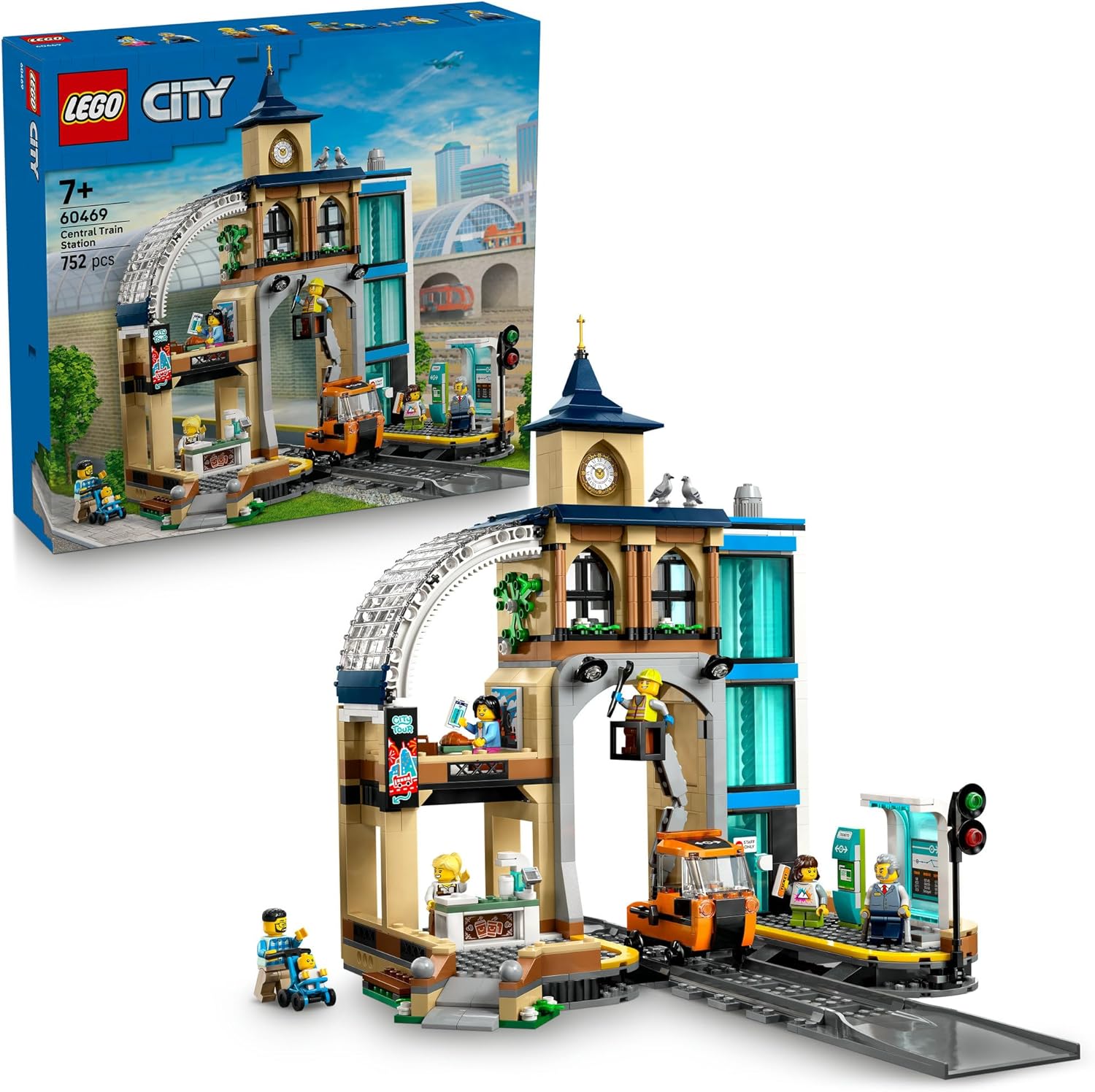 **MTS Toys**เลโก้ Lego 60469 City : Central Train Station