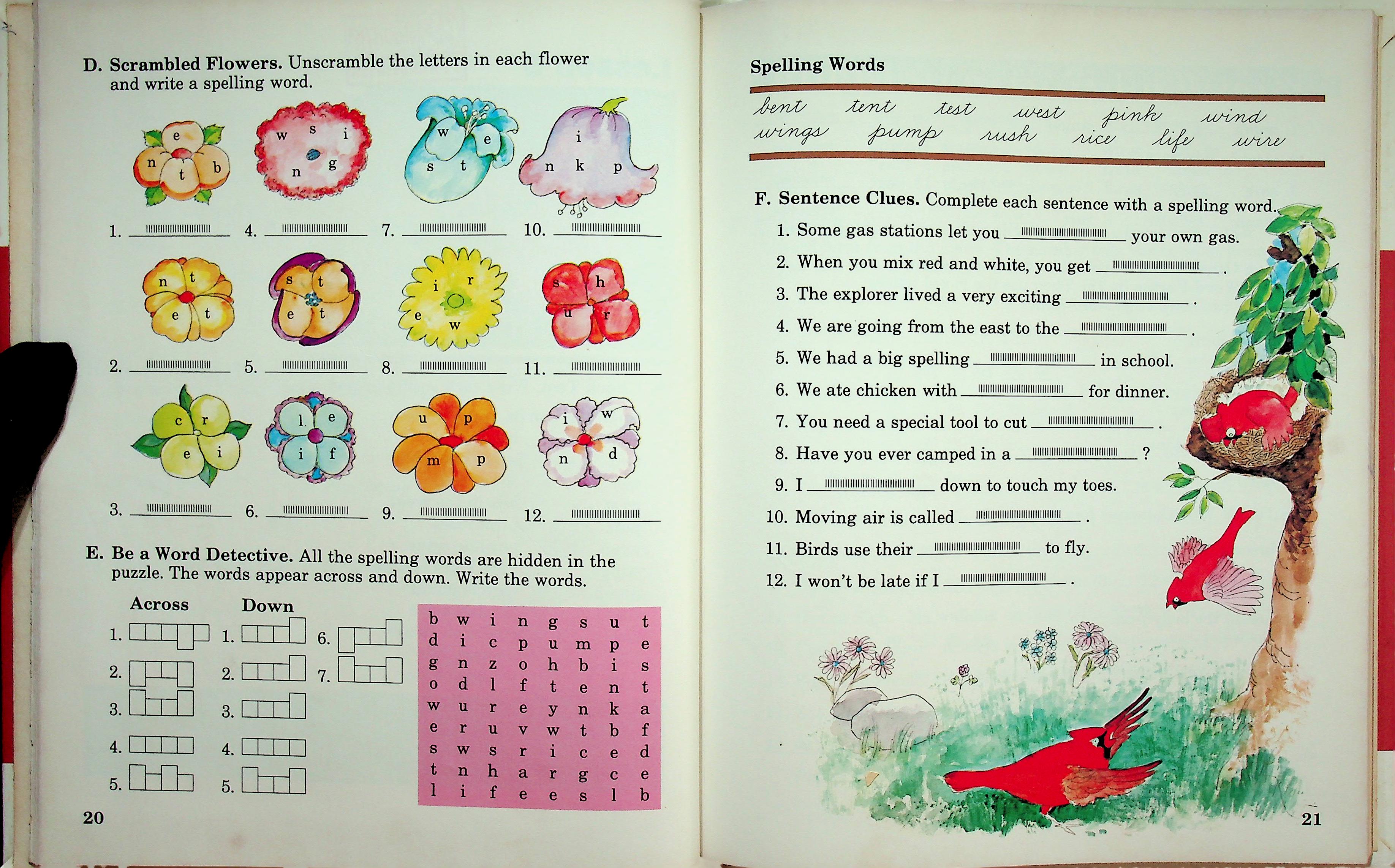 Working Words In Spelling LEVEL C