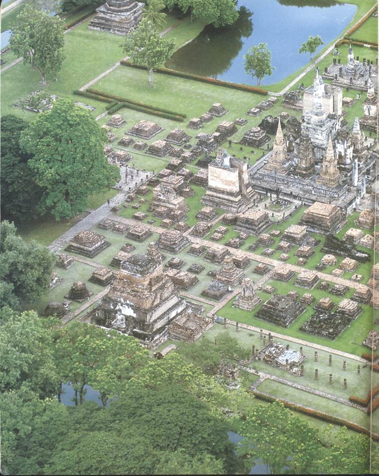 ภาพถ่ายทางอากาศ 3 เมืองประวัติศาสตร์ รุ่งอรุณแห่งอารยธรรมไทย