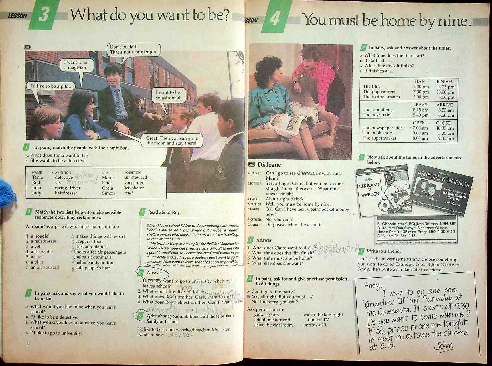 หนังสือเรียนภาษาอังกฤษ Discoveries STUDENTS' BOOK 2 รายวิชา อ 013 - อ 014 ภาษาอังกฤษหลัก 7-8 ระดับมัธยมศึกษาตอนต้น