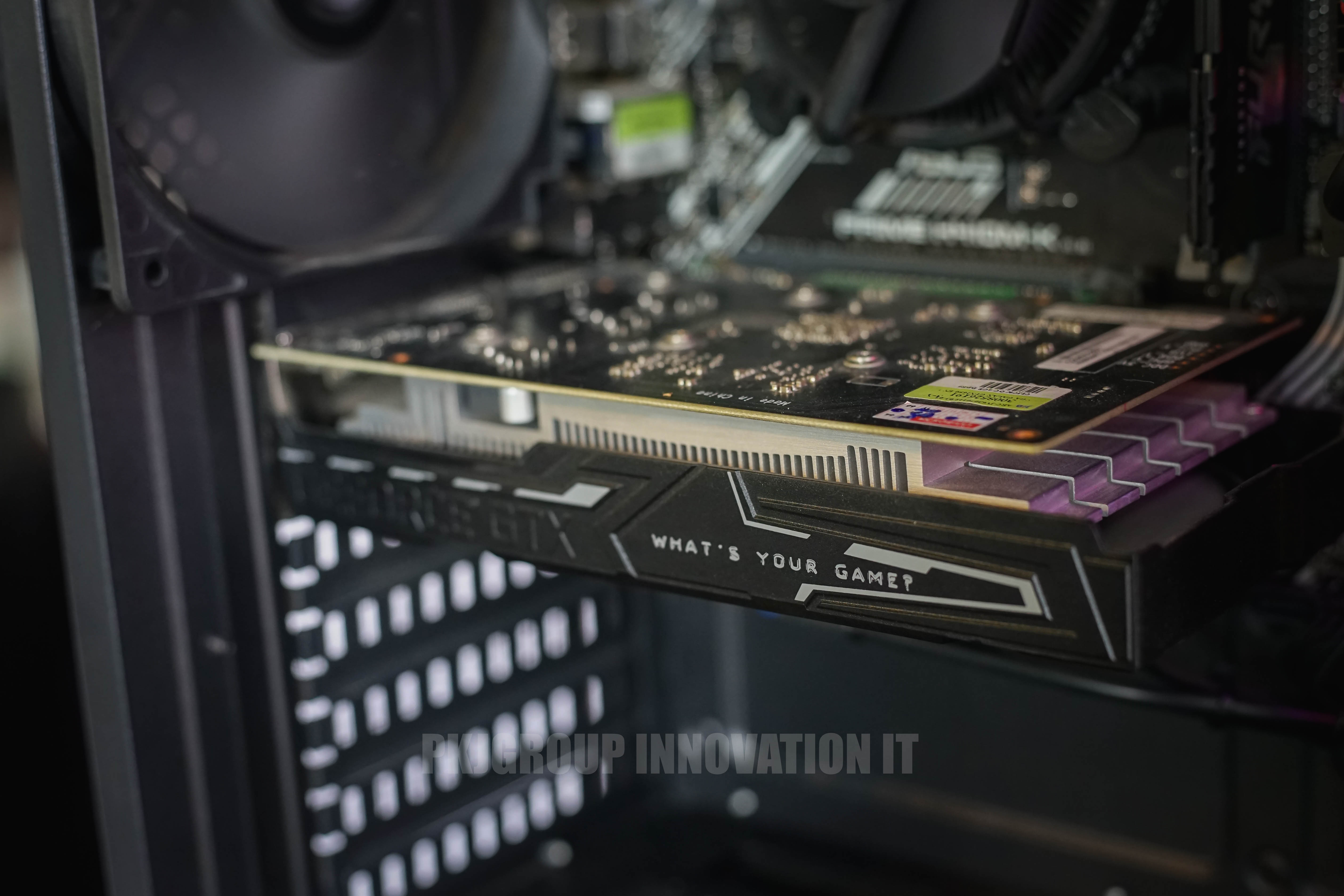 คอมเล่นเกมมือสอง Aerocool i3-10105 RAM 8 GB SSD WD Blue 500GB