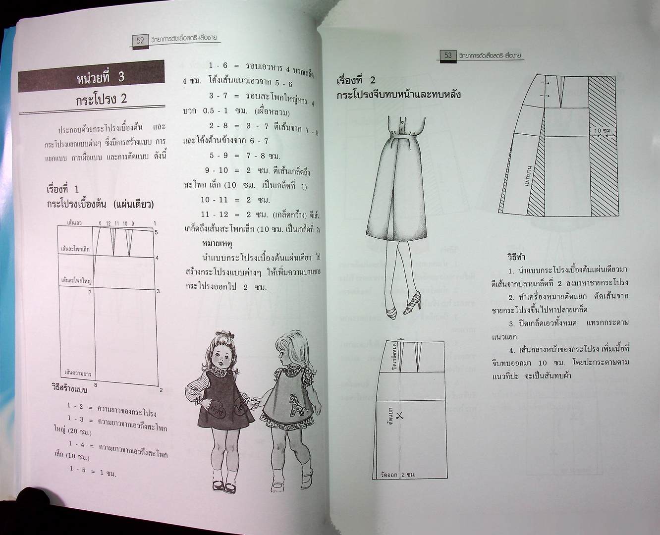 ตัดเสื้อสตรี-เสื้อชาย