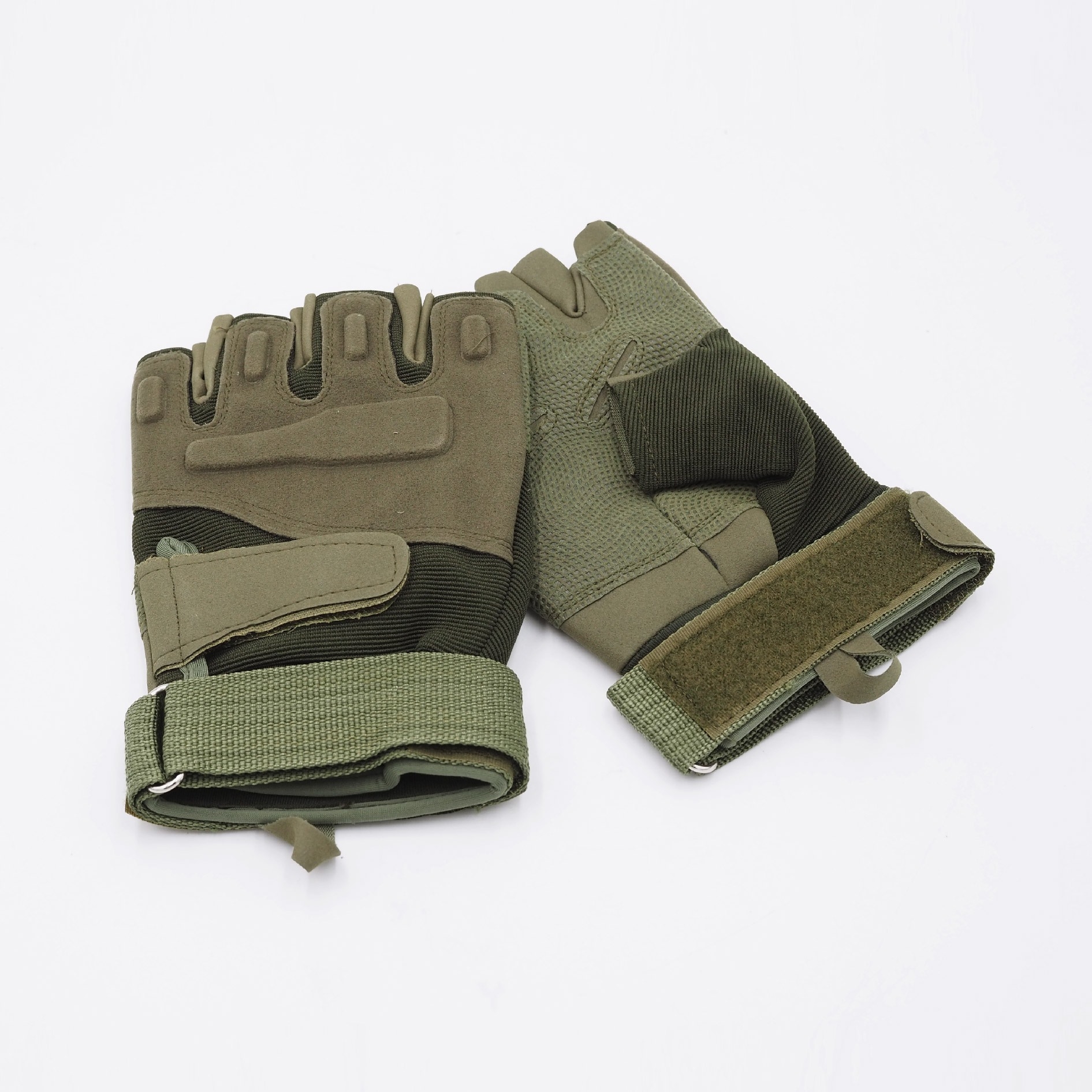 🇹🇭 510 ไทยแลนด์ แทคติคอล ถุงมือ Battle Wolf (ครึ่งนิ้ว)