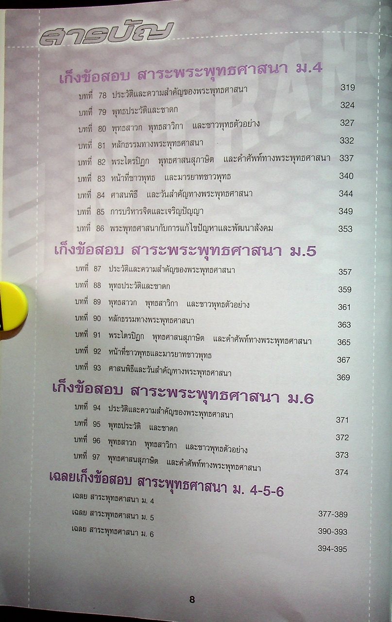 ตะลุยโจทย์ Entrance สังคมศึกษา ศาสนาและวัฒนธรรม ม.4-5-6