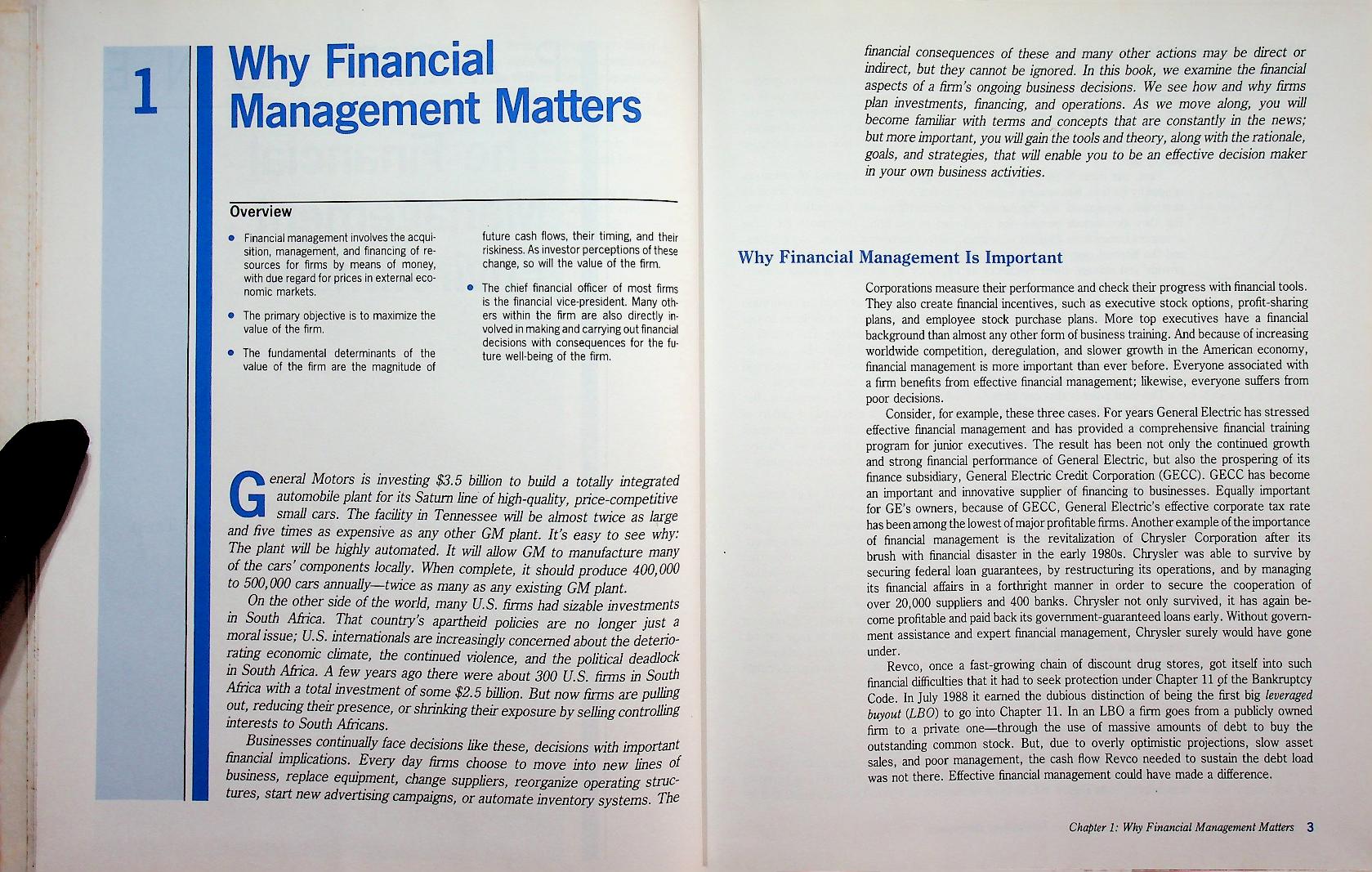 ESSENTIALS OF FINANCIAL MANAGEMENT