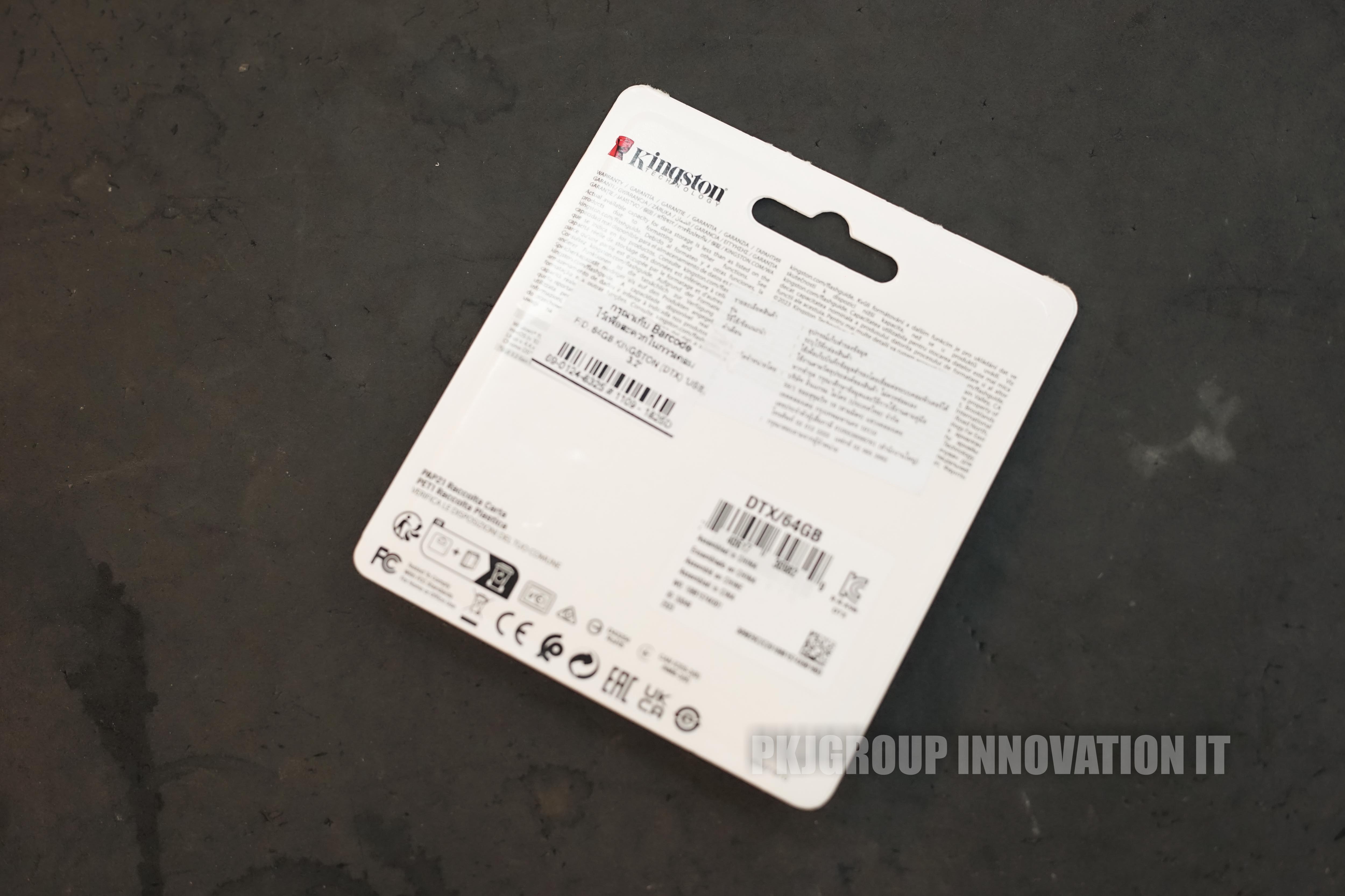 Flashdrive 64 GB ของใหม่ Kingston USB 3.2 DataTravel Exodia