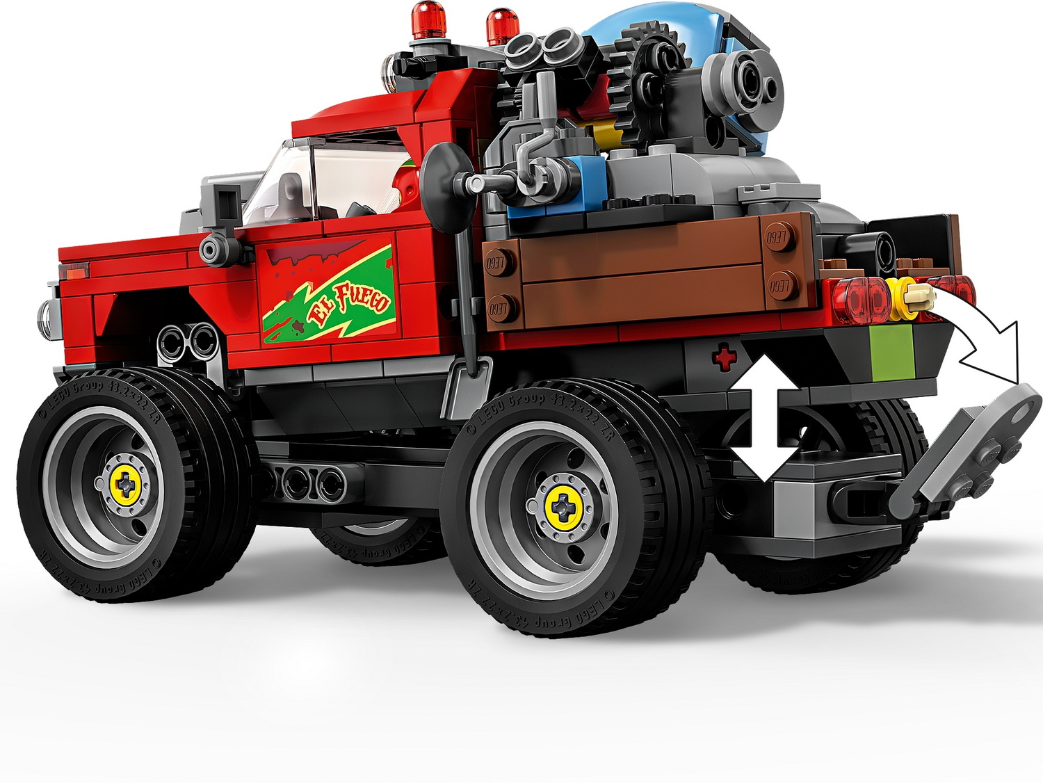 **MTS Toys**เลโก้ Lego 70421 Hidden Side : El Fuego's Stunt Truck