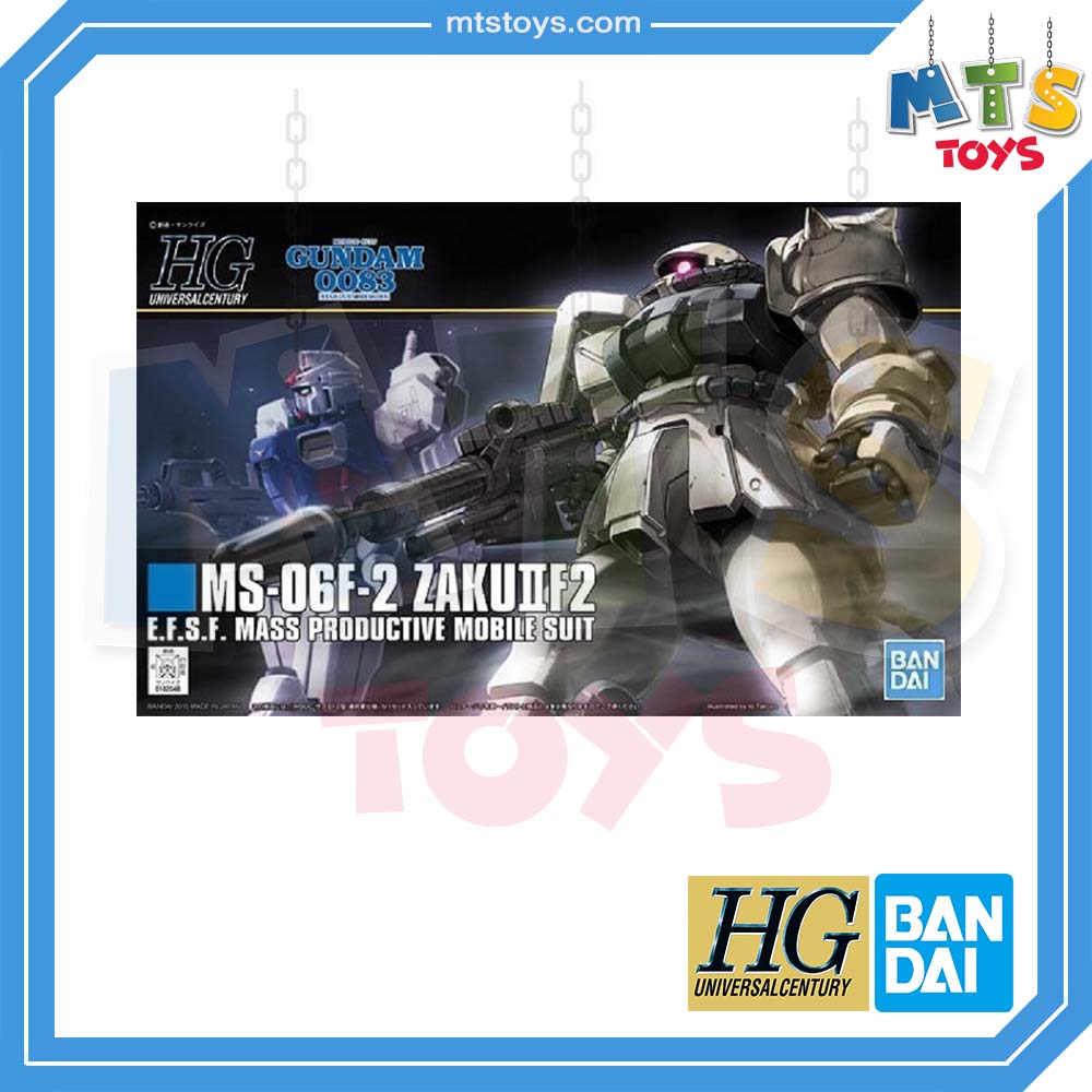 **MTS Toys**กันดั้ม HGUC 1/144 Gundam : MS-06F-2 Zaku II F2 1/144