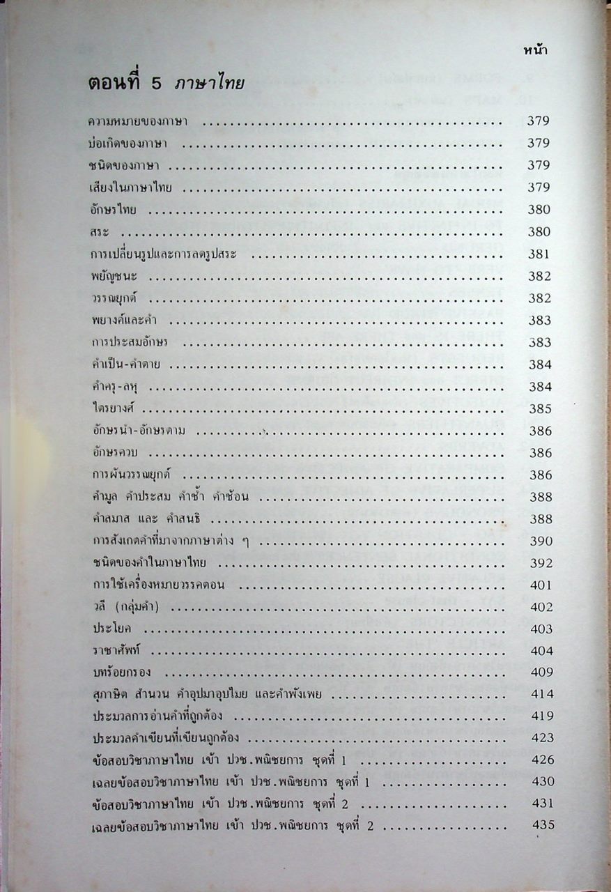คู่มือเตรียมสอบเข้า ปวช. พณิชยการ ทั่วประเทศ