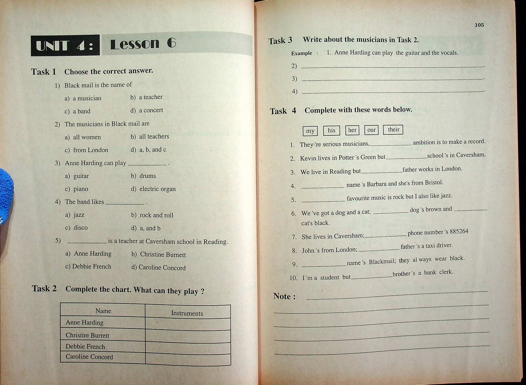 PRACTICE BOOK TRIO 1 รายวิชา อ 011 - อ 012 ภาษาอังกฤษหลัก 1-2 ระดับมัธยมศึกษาตอนต้น