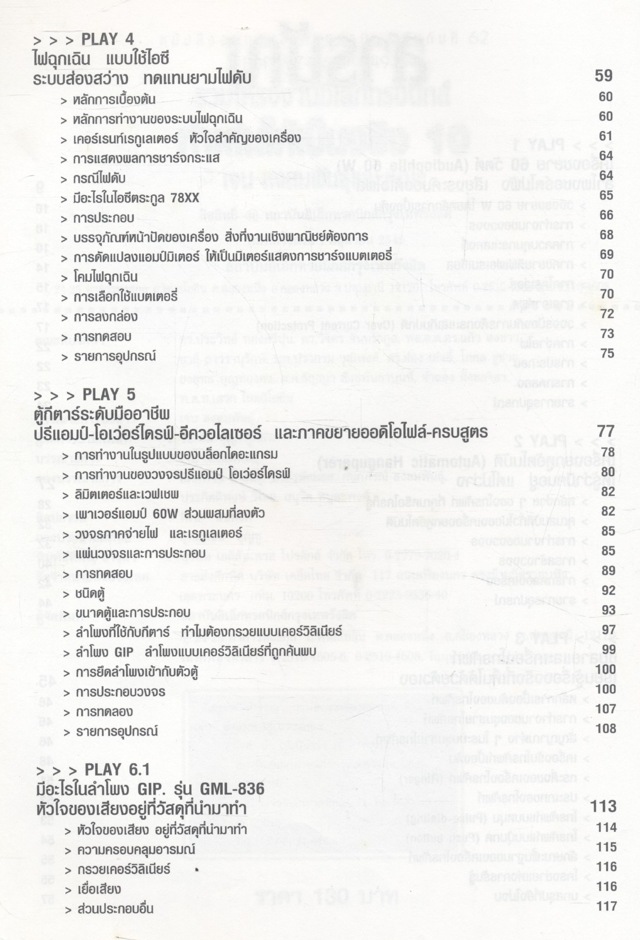 รวมโครงงานอิเล็กทรอนิกส์ ทำเล่นให้เป็นจริง 10 PLAY : เจน สงสมพันธุ์และคณะ