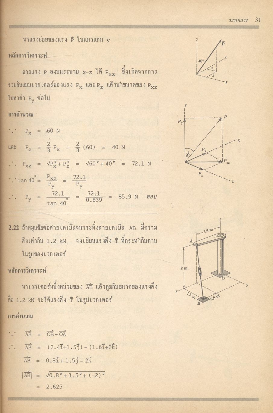 กลศาสตร์วิศวกรรม ฉบับเสริมประสบการณ์ ภาคสถิตยศาสตร์ (STATICS)