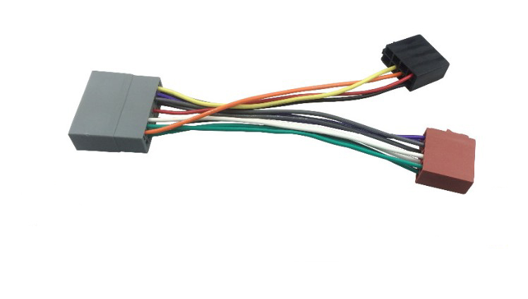 ปลั๊กตรงรุ่น Honda 17pin สำหรับเครื่องเสียง 2din แบบ ISO ไม่ตัดต่อสายไฟ