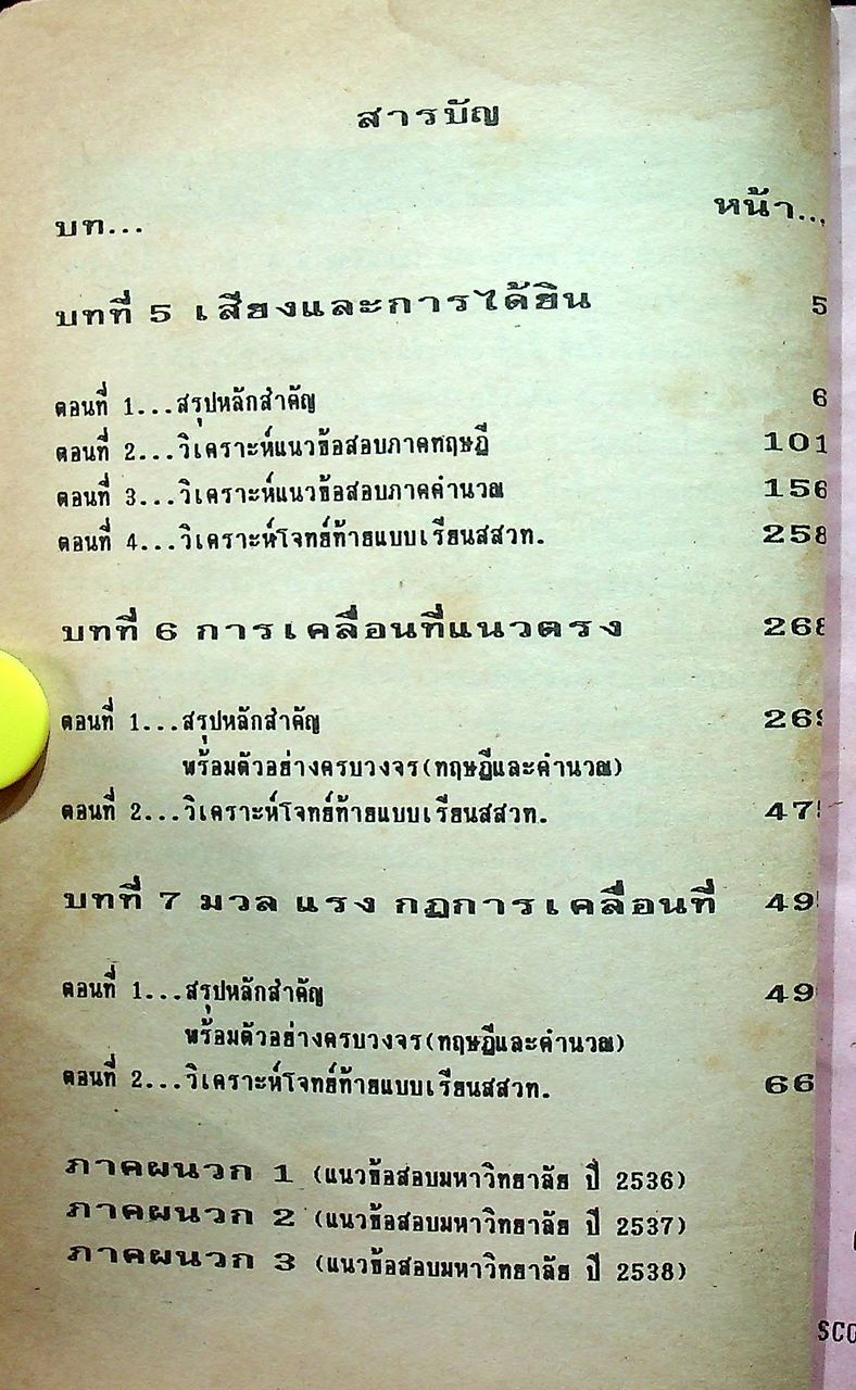 MINI PHYSICS FOR ENTRANCE แผนใหม่ ม.4 เล่ม 2 ว 021