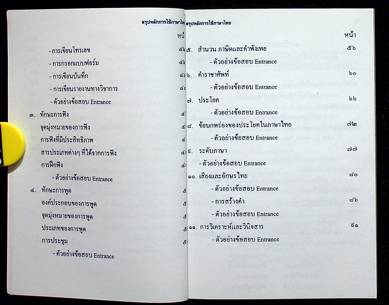 สรุปหลักการใช้ภาษาไทย ม.ปลาย
