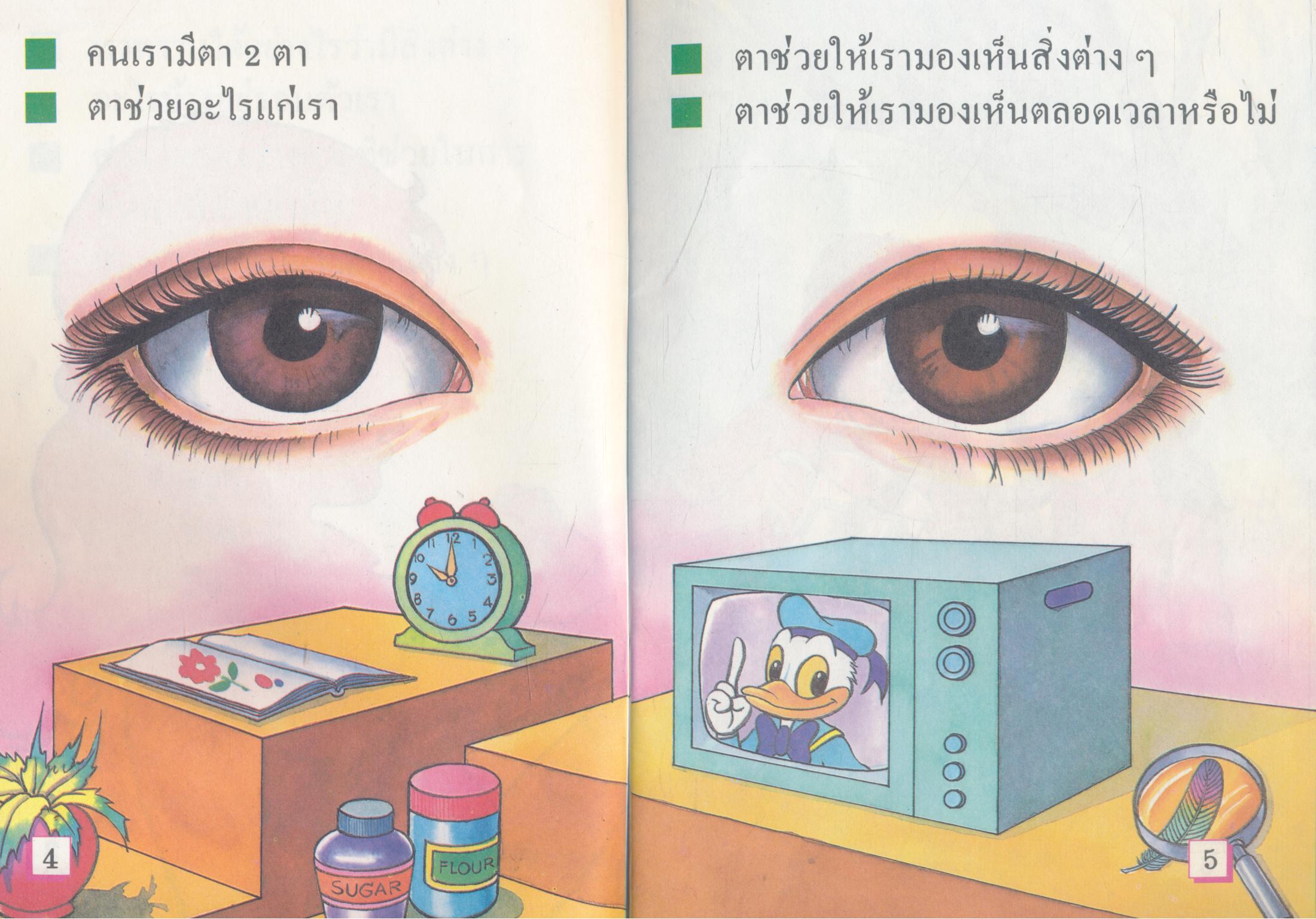 ชุด วิทยาศาสตร์น่ารู้สำหรับเยาวชน เรื่อง อวัยวะที่ใช้ในการรับความรู้สึก