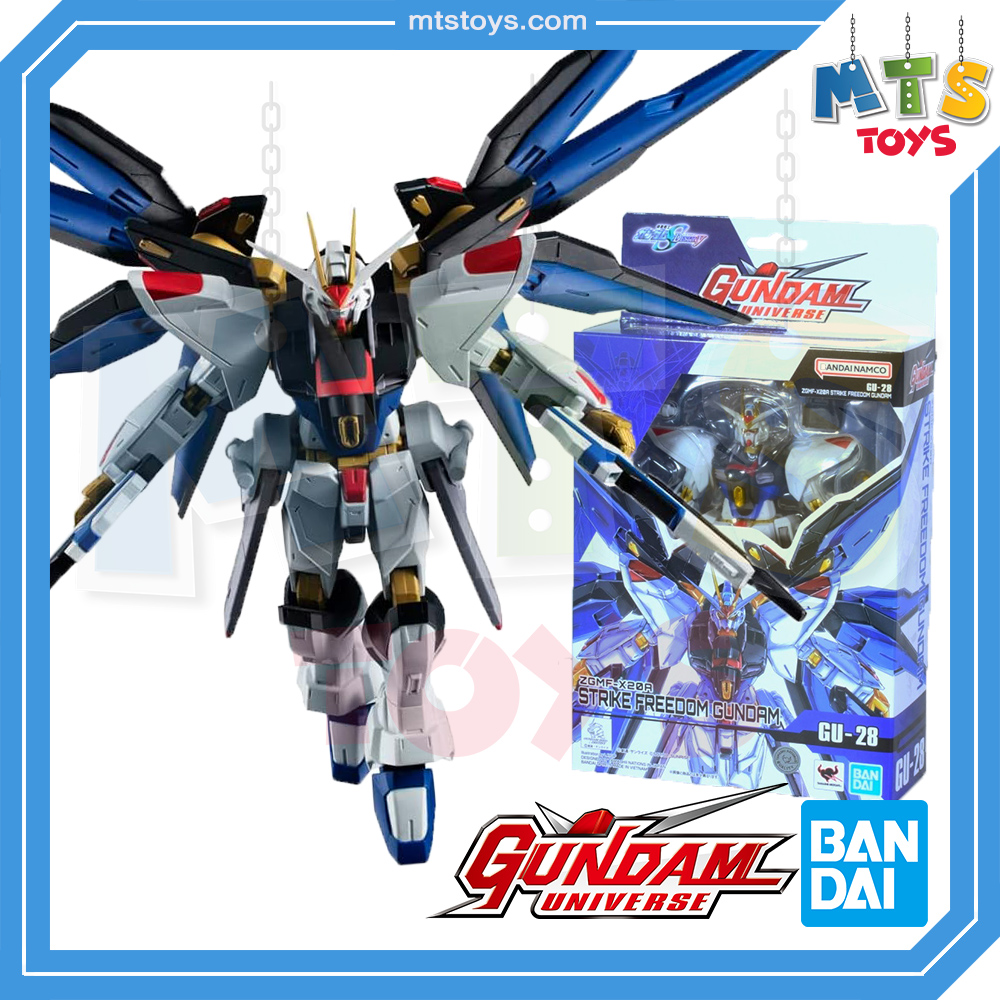 **MTS Toys**กันดั้ม GU-28 Gundam Universe 1/144 : ZGMF-X20A Strike Freedom Gundam