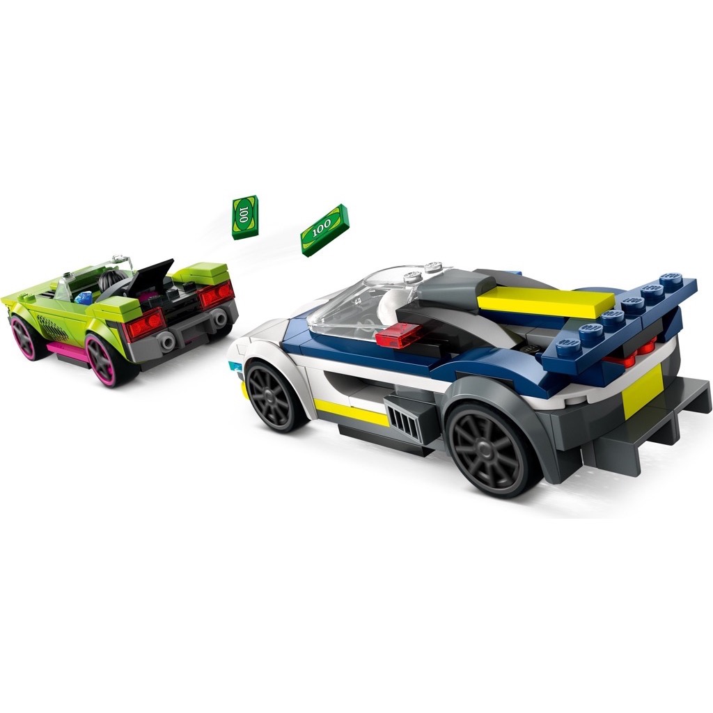 **MTS Toys**เลโก้ Lego 60415 City : Police Car and Muscle Car Chase