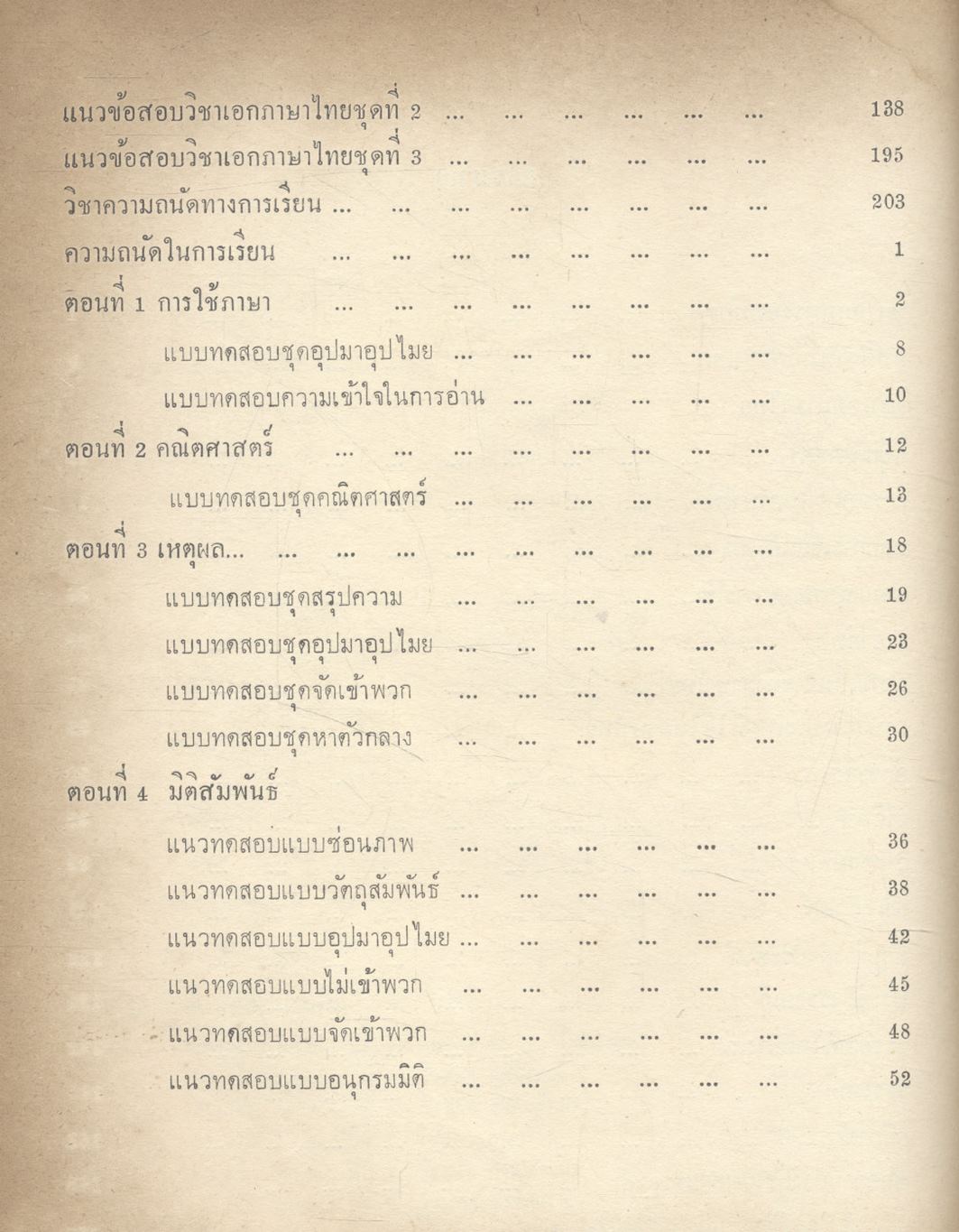 คู่มือสอบเข้า วิทยาลัยวิชาการศึกษา ปีที่ 3 วิชาเอก ภาษาไทย