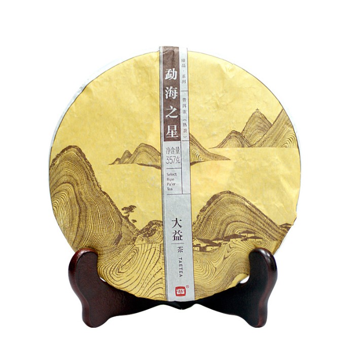 ชาผู่เอ๋อสุกต้าอี้ รุ่นเหมิงไห่จือซิง TAETEA 1401 (357 g)