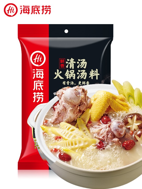 ซุปไก่ตุ๋นเครื่องยาจีนสำเร็จรูป HaiDiLao (110 g)