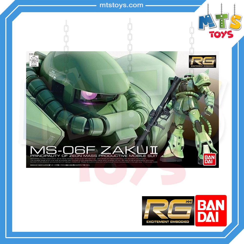 **MTS Toys**กันดั้ม RG 1/144 Real Grade Gundam : MS-06J ZAKU II