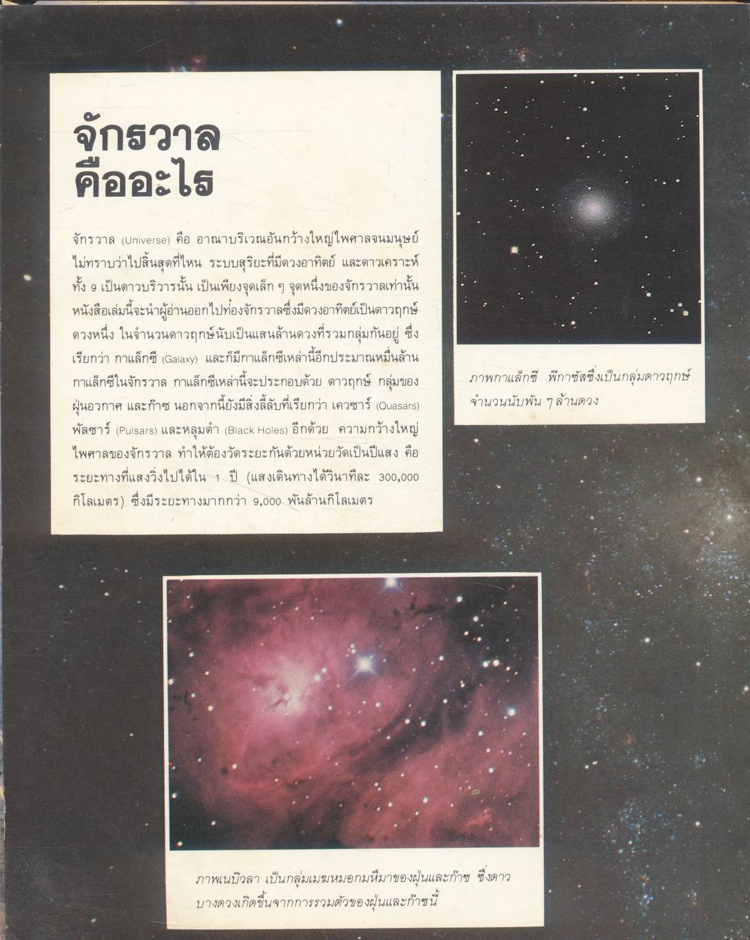 สารานุกรมเยาวชน เทคโนโลยีสมัยใหม่ ความลึกลับของจักรวาล