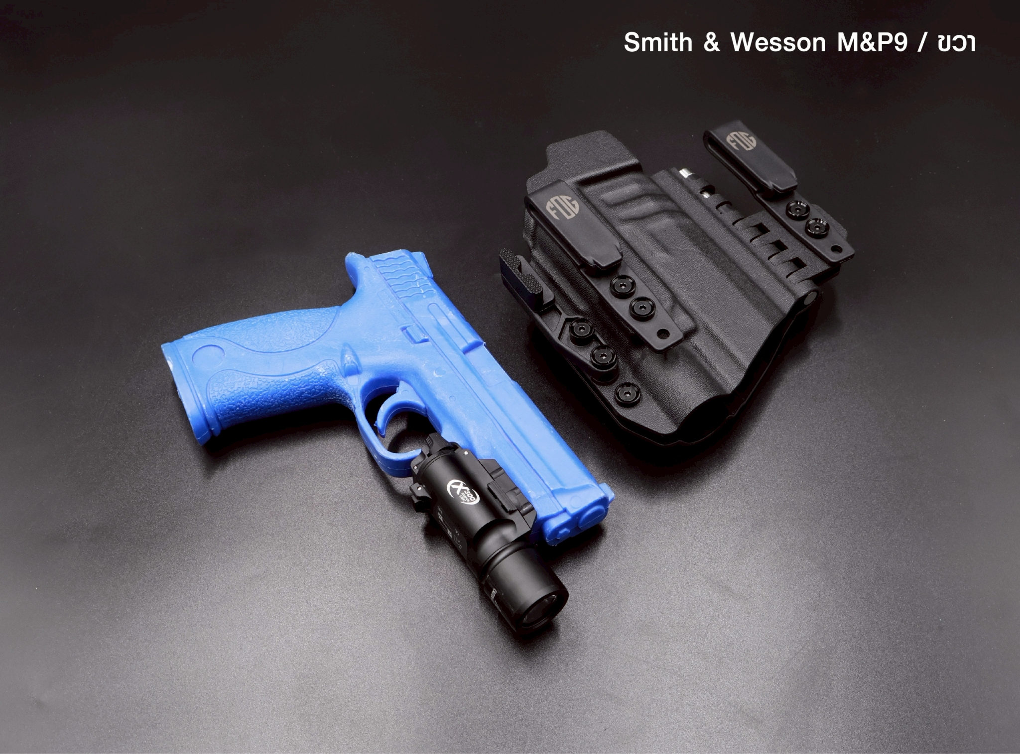 🇹🇭 1364 ไทยแลนด์ แทคติคอล ซองพกใน SUREFIRE SIDECAR 2.0 (FOGGEAR) [ I-010-BK ]