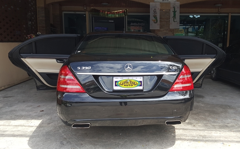 พรมเข้ารูปรถยนต์ benz s350 w221