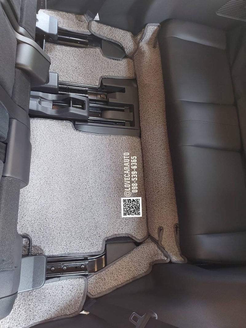 พรมปูพื้นรถยนต์ Honda Cr v G6 พรมดักฝุ่นสีเทา