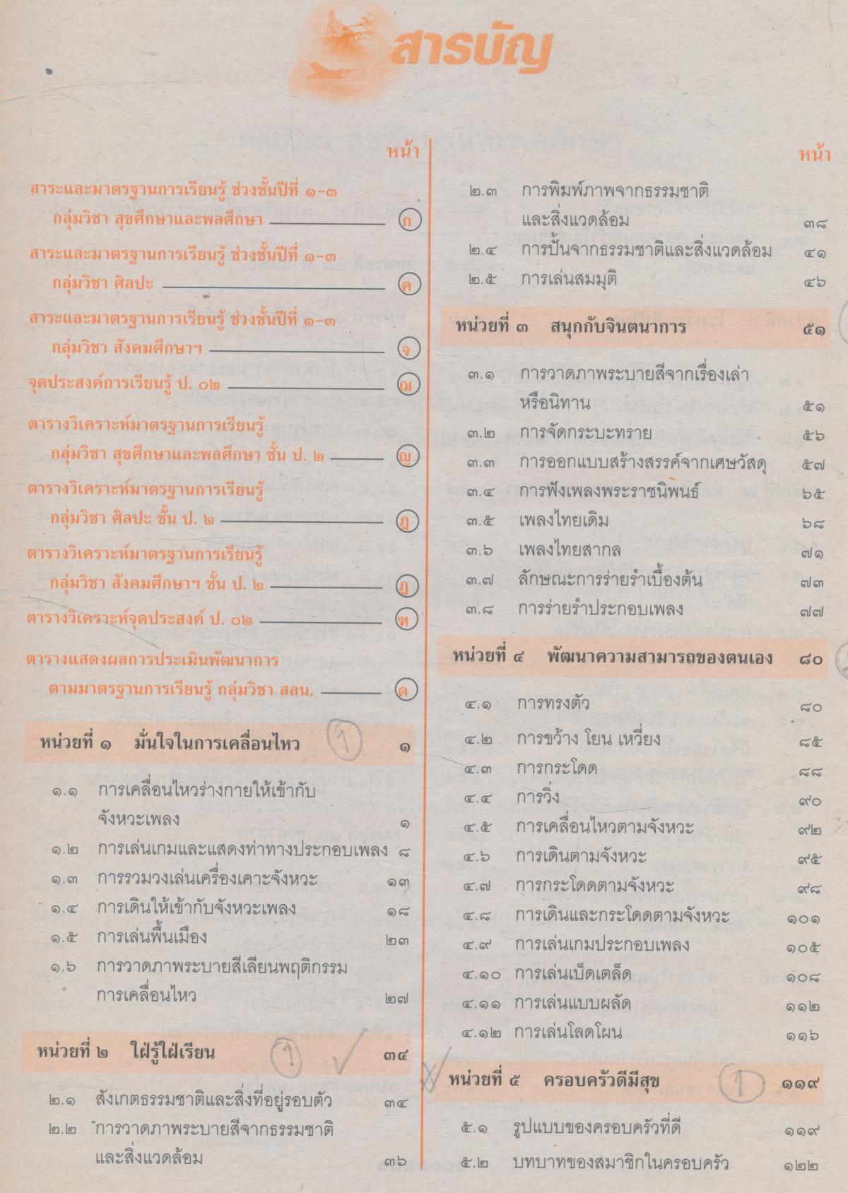 คู่มือครู-เฉลย แนวหน้า กลุ่มสร้างเสริมลักษณะนิสัย สลน.๒ ชั้นประถมศึกษาปีที่ ๒