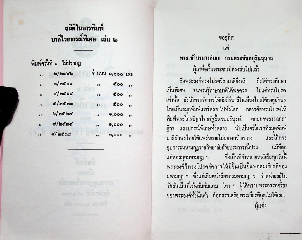 บาลีไวยากรณ์พิเศษ เล่ม ๒ กิริยากิตก์ ของ หลวงเทพดรุณานุศิษฏ์ (ทวี ธรมธัช ป. ๙)