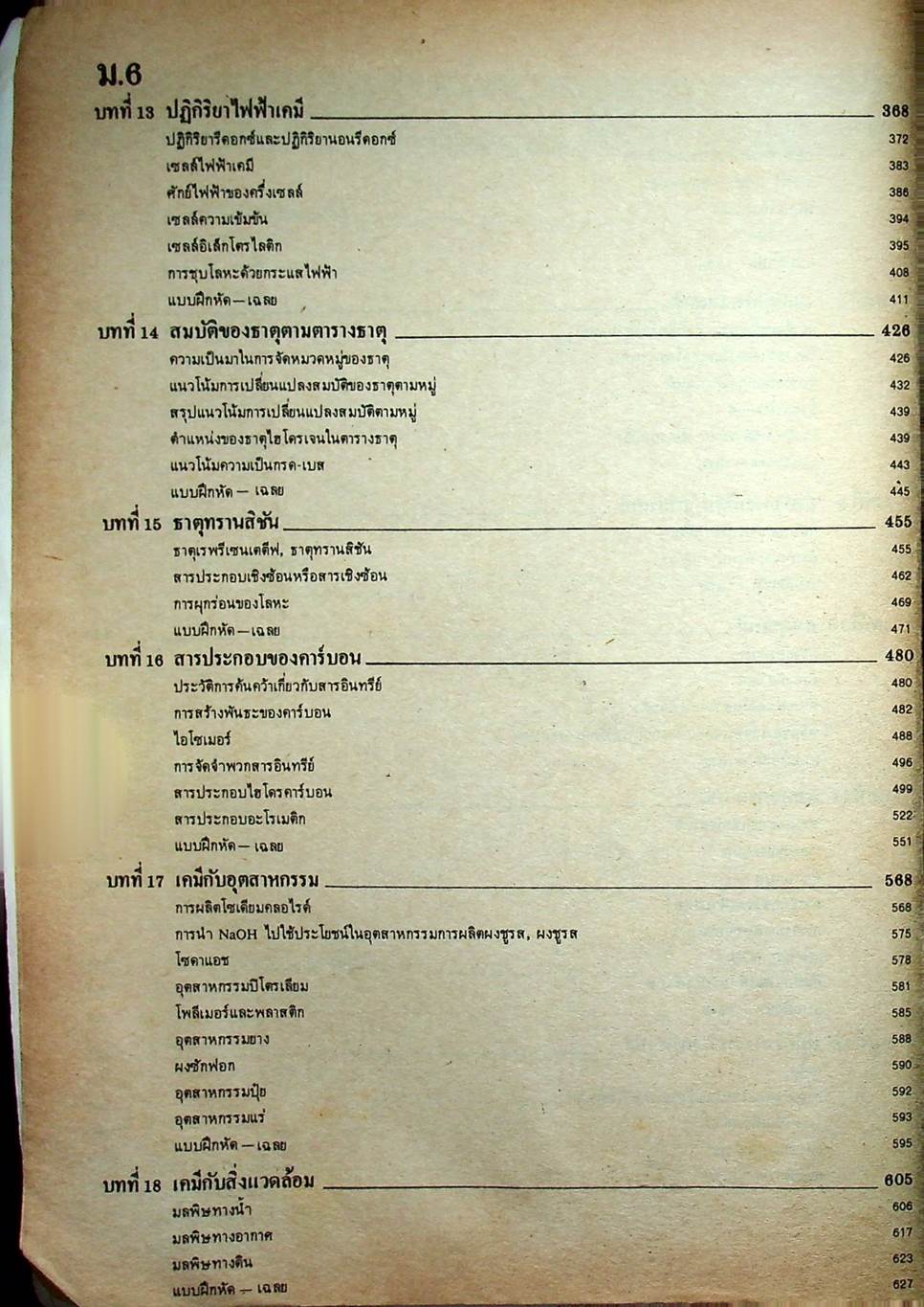MODERN COMPACT CHEMISTRY 1-6 ม.4 ม.5 ม.6