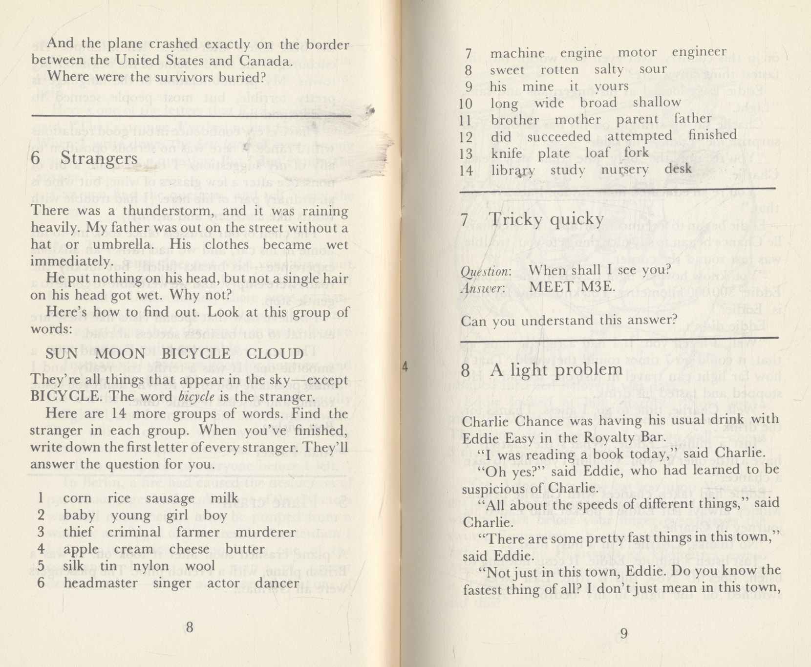 ปริศนาภาษาอังกฤษ ชุดที่ 1 เล่ม 4