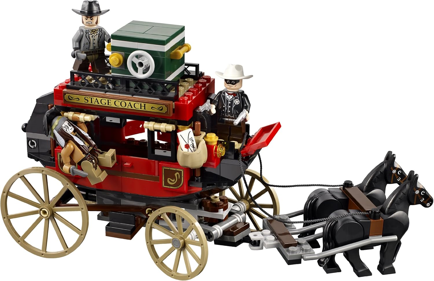 **MTS Toys**เลโก้ Lego The Lone Ranger 79108 : Stagecoach Escape