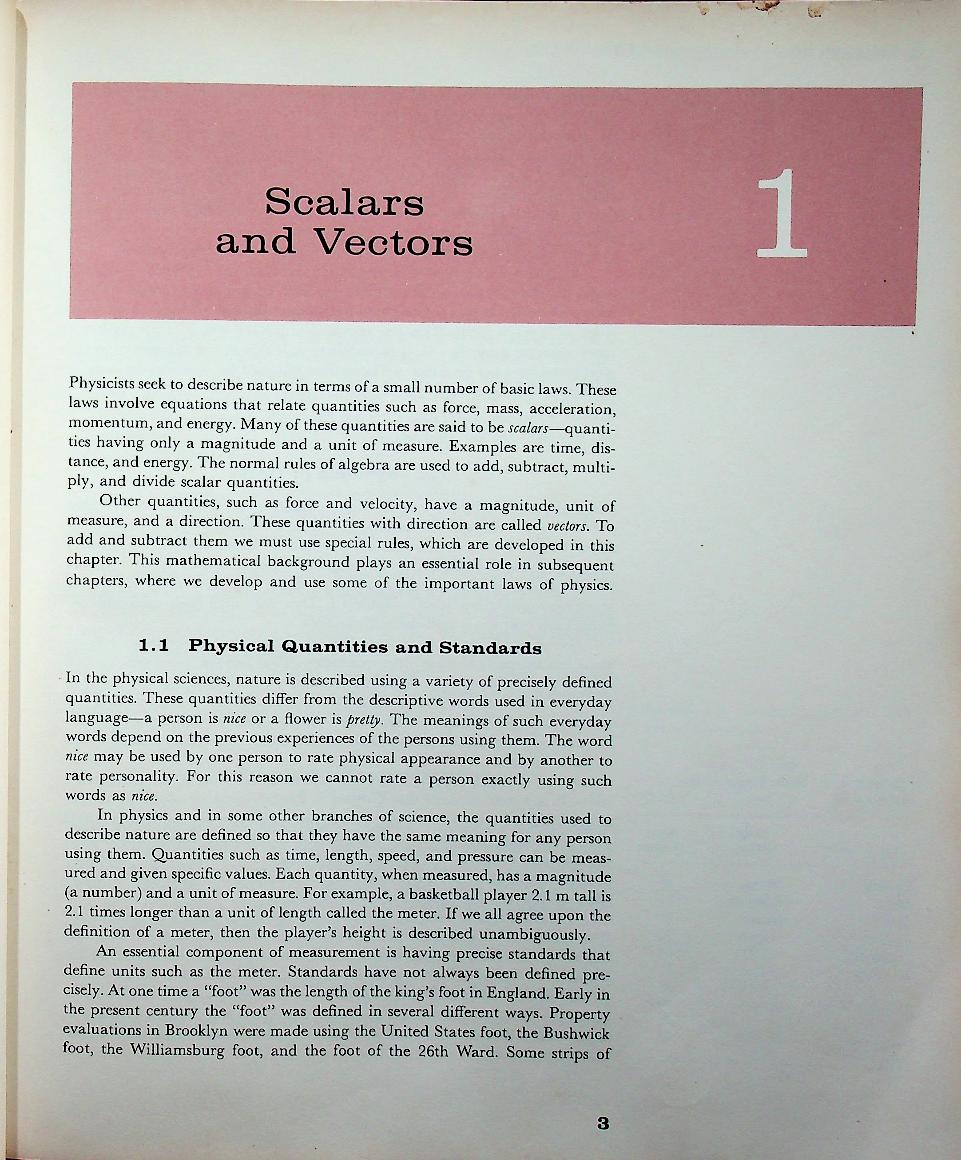 PHYSICS : A General Introduction