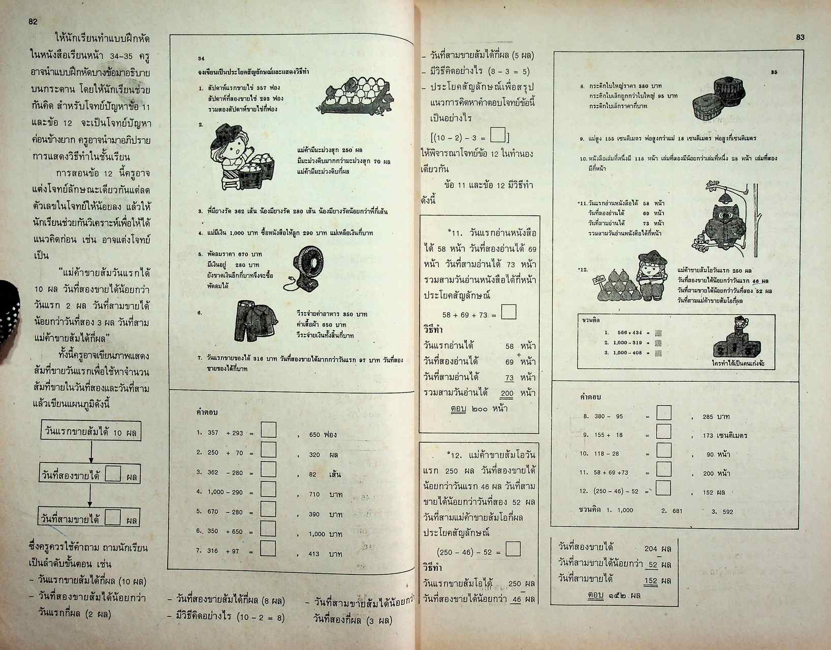 คู่มือครู [ครบชุด 6 เล่ม] คณิตศาสตร์ ชั้นประถมศึกษาปีที่ 1-6 หลักสูตรประถมศึกษา พุทธศักราช 2521
