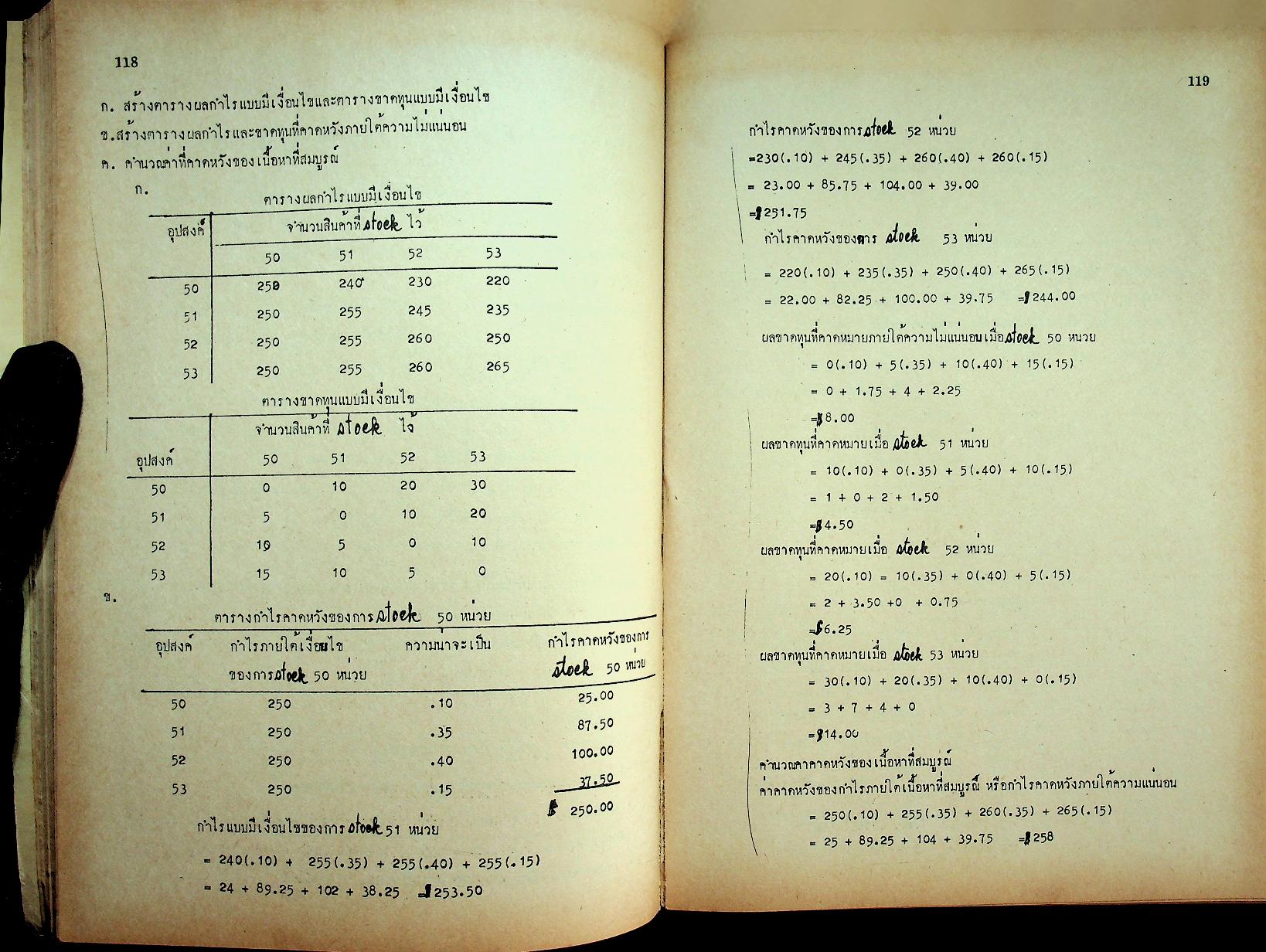 คู่มือสถิติธุรกิจ