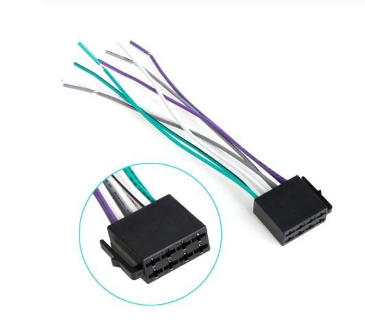 ปลั๊กเครื่องเสียง แบบ ISO Stereo wire harness