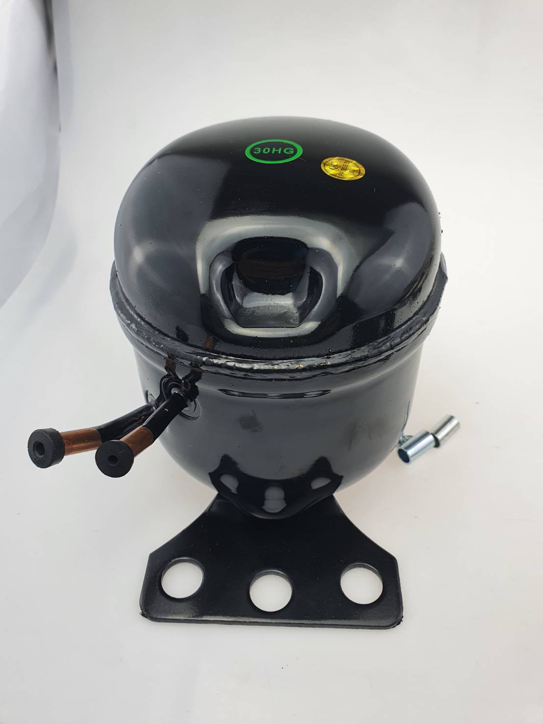 QD30HG คอมเพรสเชอร์ 1/12 แรงม้า R134a LBP สำหรับตู้แช่ ตู้เย็น Compressor ของใหม่ พร้อมอุปกรณ์ ดีเลย์ โอเวอร์โหลด