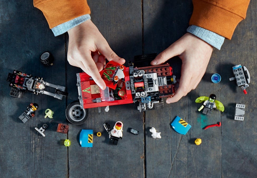 **MTS Toys**เลโก้ Lego 70421 Hidden Side : El Fuego's Stunt Truck