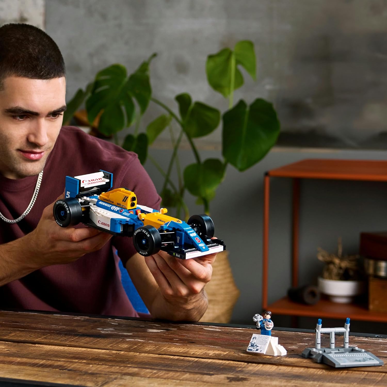 **MTS Toys**เลโก้ Lego 10353 Icons : Williams Racing FW14B & Nigel Mansell