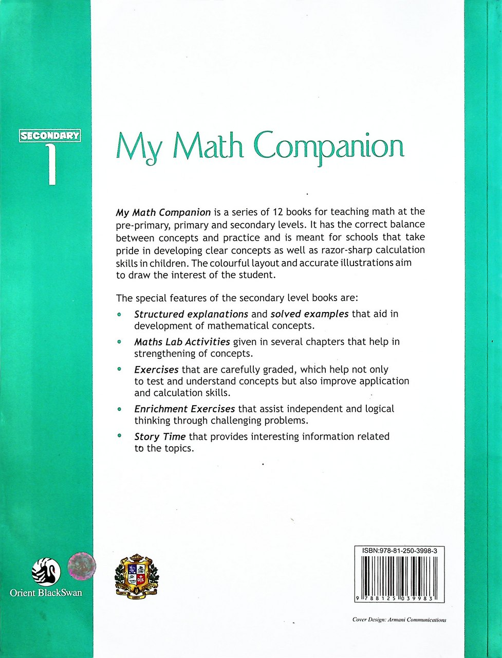 My Math Companion SECONDARY 1