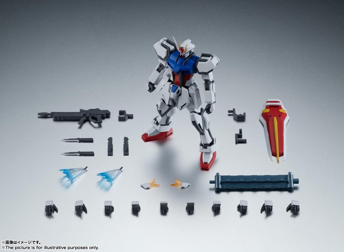 **MTS Toys**กันดั้ม The Robot Spirits Side MS : GAT-X105 Strike Gundam [Ver A.N.I.M.E.]