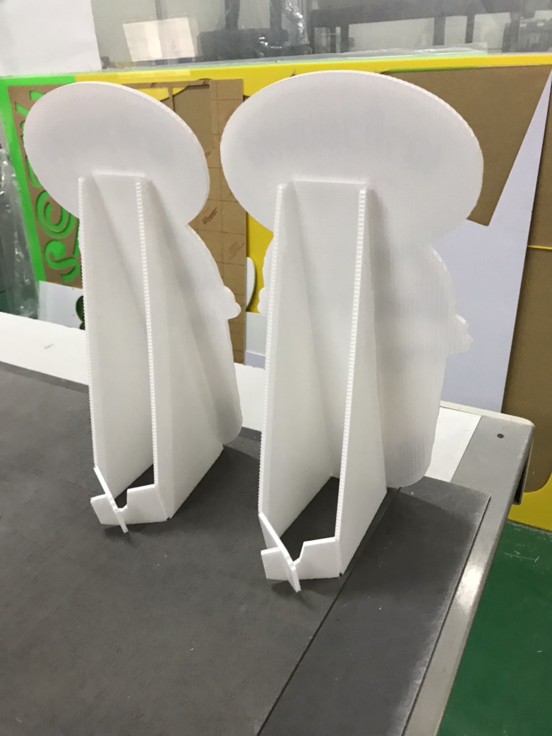 ป้ายสแตนดี้พีพีบอร์ดขาแข็งแรง งานเฉาก๋วยนมสด