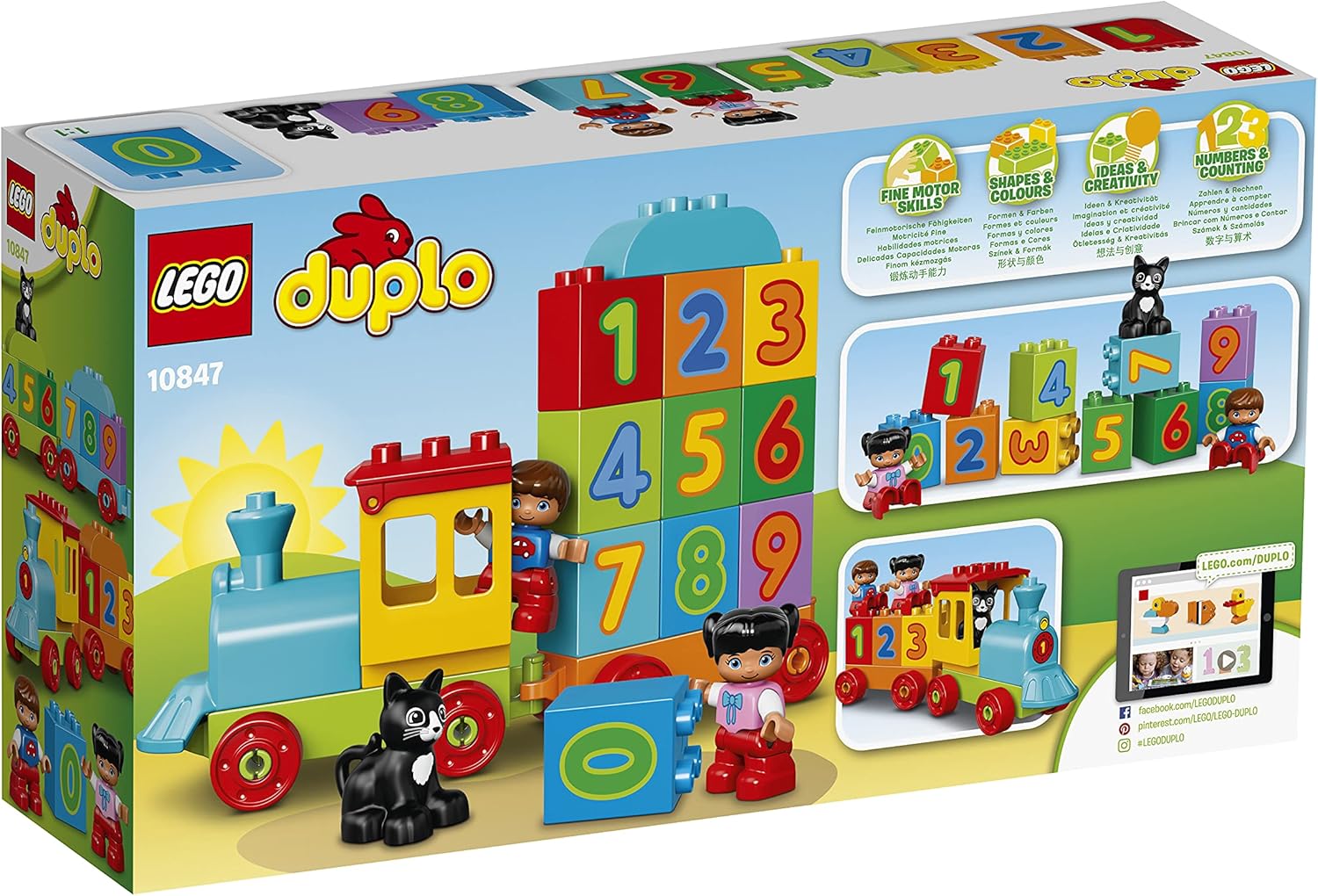 **MTS Toys**เลโก้ Lego Duplo 10847 : Number Train